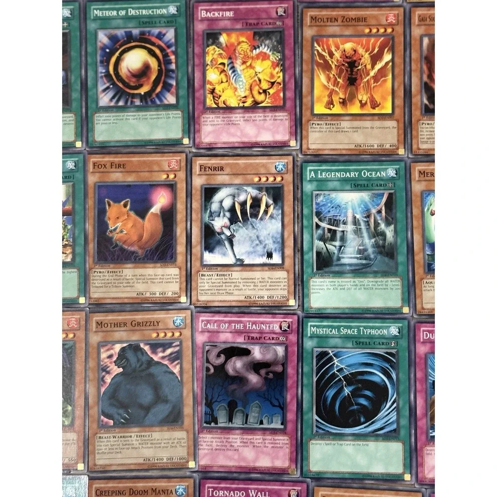 Konami Yu-Gi-Oh! TCG 65-Card Mixed Lot 1st Edition Monster/Spell/Trap